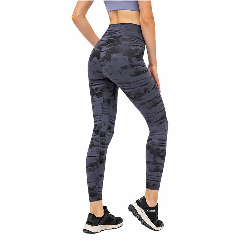 tie dye high waist leggings 7